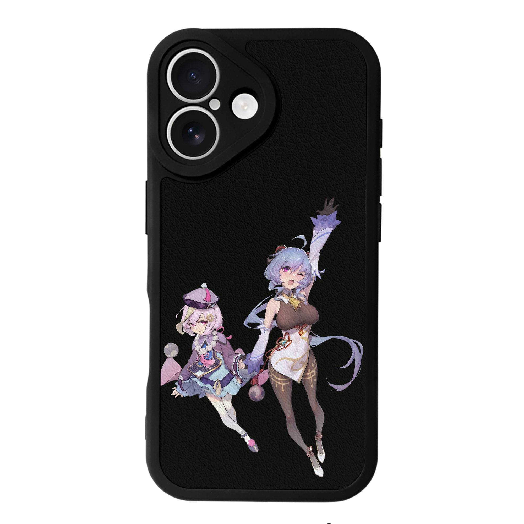 げんし神 七七 なな  genshin Nana 【iPhone 16シリーズ対応】シリコンスマホケース（レザー調） 材質：シリコン